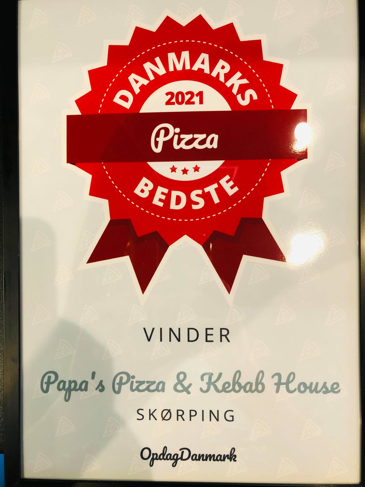 bedste pizza danmark diplom