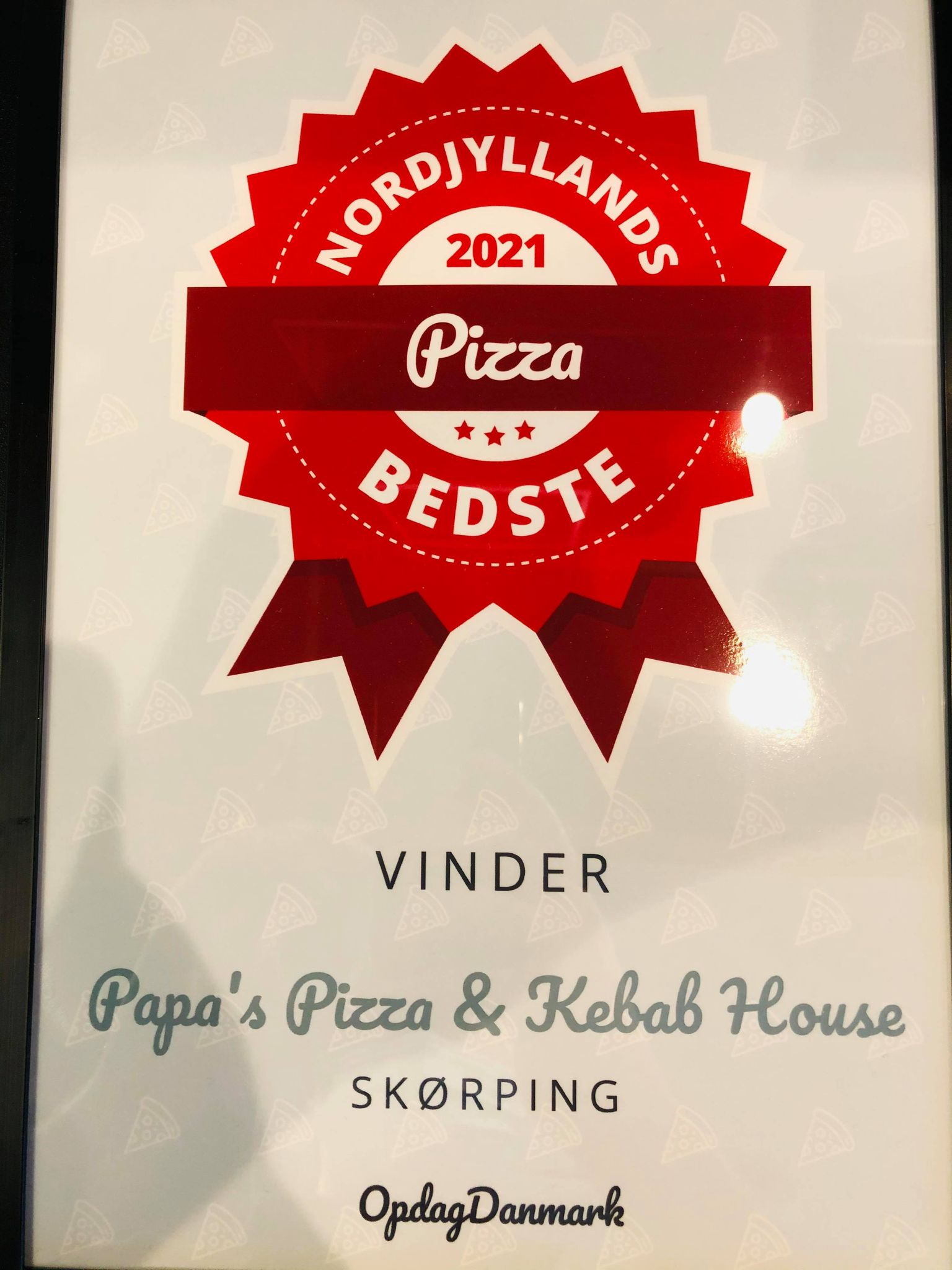 bedste pizza danmark diplom